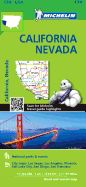 Portada de Michelin USA California, Nevada Map 174
