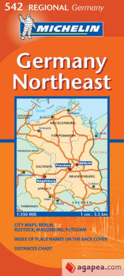 Portada de Germany Northeast Regional Map
