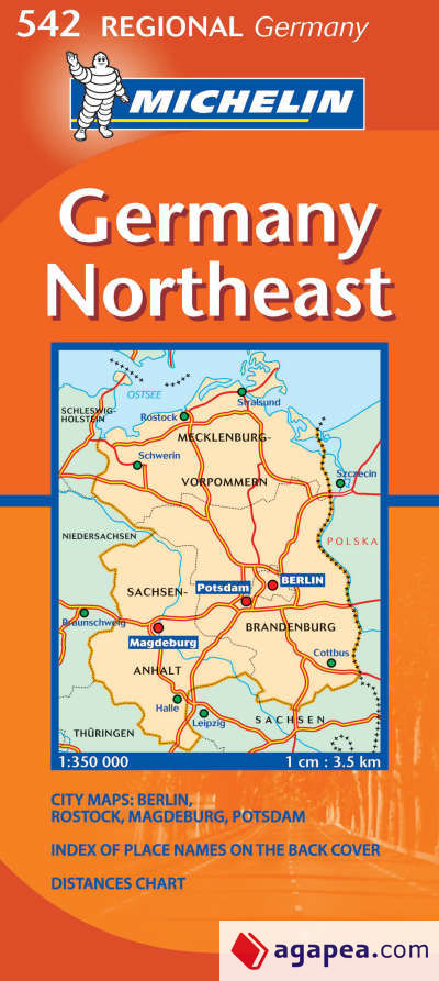 Germany Northeast Regional Map