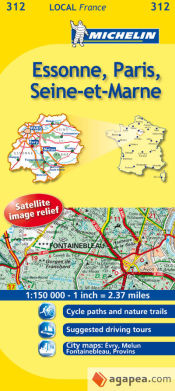 Portada de Mapa Local Essone, Paris, Seine-et-Marne