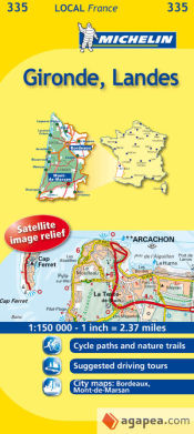 Portada de Mapa Local Gironde, Landes