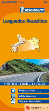 Portada de Mapa Regional Languedoc-Roussillon