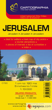 Portada de Plano Cartographia Jerusalem