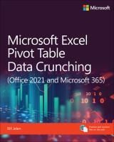 Portada de Microsoft Excel Pivot Table Data Crunching (Office 2021 and Microsoft 365)