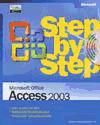 Portada de Access 2003 Step by Step Book/CD Package