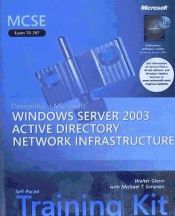 Portada de MCSE Designing a Windows Server 2003 Active Directory & Network Infrastructure Training Kit Book/CD Package