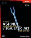 Portada de Microsoft  ASP.NET Programming with Microsoft Visual Basic  .NET Version 2003 Step By Step