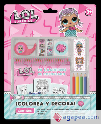 ­COLOREA Y DECORA! L.O.L. SURPRISE!