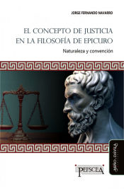 Portada de El concepto de justicia en la filosofía de Epicuro