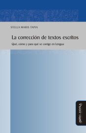 Portada de La corrección de textos escritos