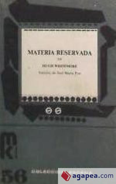 MATERIA RESERVADA   N.56