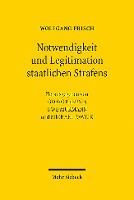 Portada de Notwendigkeit Und Legitimation Staatlichen Strafens: Beitrage Von 1977-2018