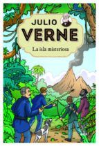 Portada de Julio Verne - La isla misteriosa (edición actualizada, ilustrada y adaptada) (Ebook)