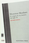 MONSIEUR SHOSHANI:ENIGMA DE UN MAESTRO DEL SIG.XX