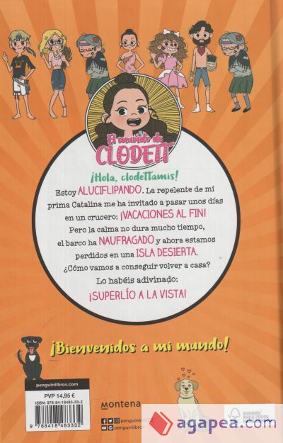 Superlío en la isla (El mundo de Clodett 9)