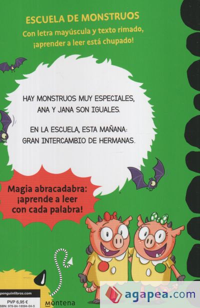 Aprender a leer en la Escuela de Monstruos 3. Las iguales son especiales (Aprender a leer en la Escuela de Monstruos 3)