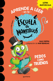 Portada de Aprender a leer en la Escuela de Monstruos 7 - Pedos como truenos