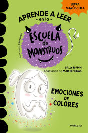 Portada de Aprender a leer en la Escuela de Monstruos 8 - Emociones de colores