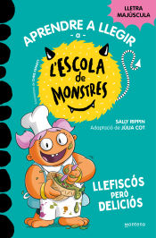 Portada de Aprendre a llegir a l'Escola de Monstres 14 - Llefiscós però deliciós