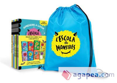 Aprendre a llegir a l'Escola de Monstres - Pack amb els llibres 1-8 (inclou un regal!)