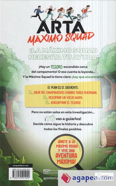 ARTA MAXIMO SQUAD 2 - MISTERIO EN EL MALDITO CAMPAMENTO, ARTA GAME, MONTENA