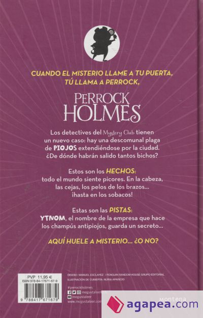 El ataque de los piojos (Serie Perrock Holmes 11)