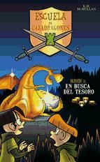 Portada de En busca del tesoro (Escuela de Cazadragones 3) (Ebook)