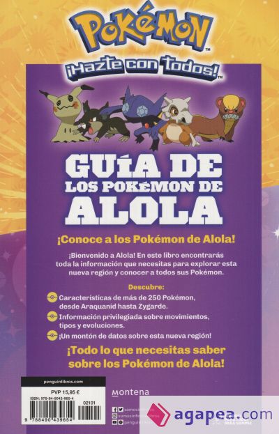 Guía de los pokémon de Alola (Colección Pokémon)