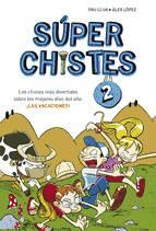 Portada de Súper Chistes sobre las Vacaciones (Súper Chistes 2) (Ebook)