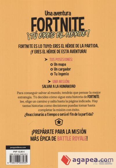 Una aventura de FORTNITE no oficial. ¡Tú eres el héroe!