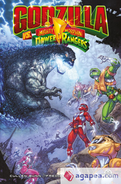 Godzilla VS Mighty Morphin Power Rangers
