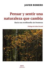 Portada de Pensar y sentir una naturaleza que cambia