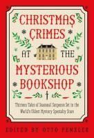 Portada de Christmas Crimes at the Mysterious Bookshop
