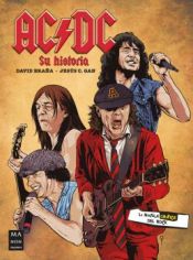 Portada de AC/DC (Novela gráfica): Su historia