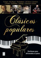 Portada de CLÁSICOS POPULARES: Partituras para aficionados al piano