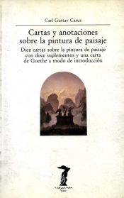 Portada de Cartas y anotaciones sobre la pintura de paisaje