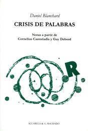 Portada de Crisis de palabras