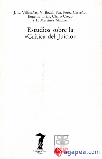 Estudios sobre la <<Crítica del Juicio>>