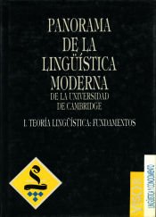 Portada de Panorama de la lingüística moderna. I