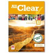 Portada de All Clear, 3 ESO. Student's Book. Andalusian Pack Edition