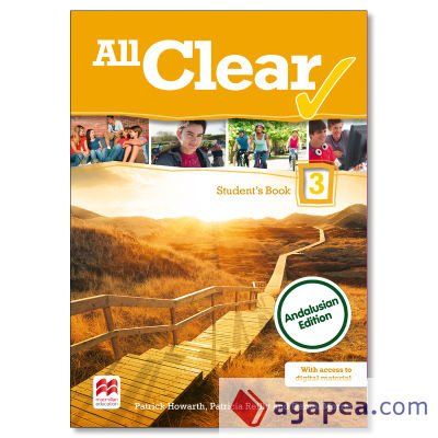 All Clear, 3 ESO. Student's Book. Andalusian Pack Edition