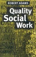 Portada de Quality Social Work