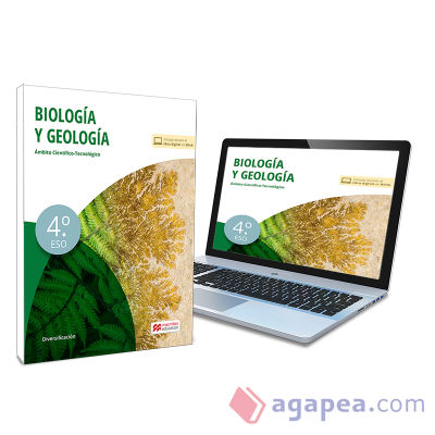 Biología y Geología 4º - Libro de texto en formato físico de Diversificación Curricular 4º ESO