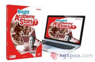 Bright Academy Stars 1 Activity Book: cuaderno de actividades impreso con acceso a la versión digital