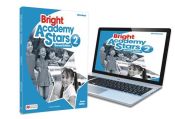 Portada de Bright Academy Stars 2 Activity Book:cuaderno de actividades impreso con acceso a la versión digital