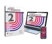 Portada de EXAM PROSPECTS 2 Workbook y Student's App: cuaderno de actividades digital y impreso + app