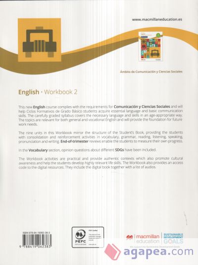 English 2 Workbook. Ámbito de Comuncación y Ciencias Sociales. Ciclos Formativos de Grado Básico