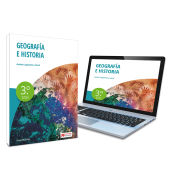 Portada de Geografía e Historia 3º - Libro de texto en formato físico de Diversificación Curricular 3º ESO