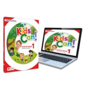 Portada de KIDS CAN! 1 Activity Book Capital Letters:cuaderno actividades versión MAYÚSCULA impreso y digital