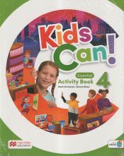 Portada de KIDS CAN! 4 Activity Book, ExtraFun & Pupil's App: versión digital